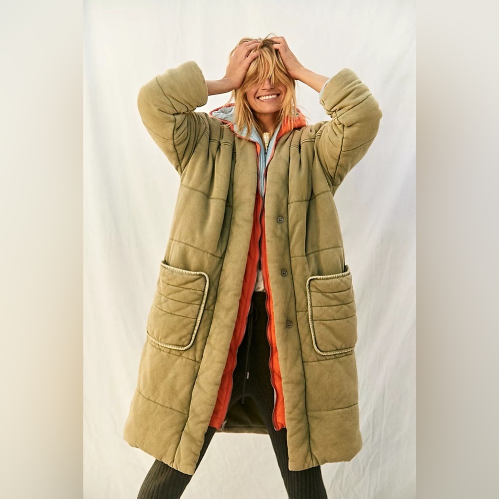 Free People Dolman Duvet Coat